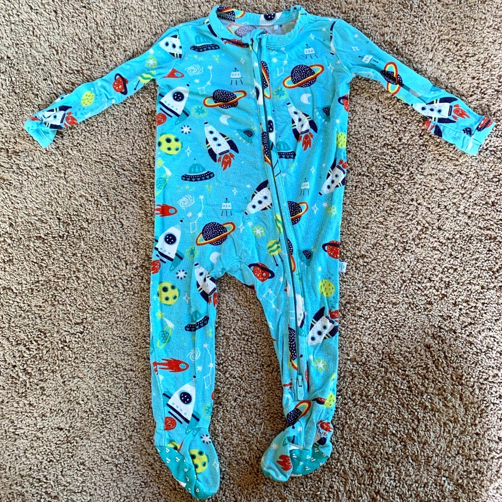 Rare Posh Peanut Footie Pajamas